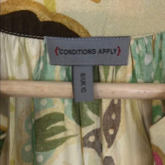 Floral Multicolor Maxi Dress brand: Conditions Apply by Anthropology - Picture 2 of 4